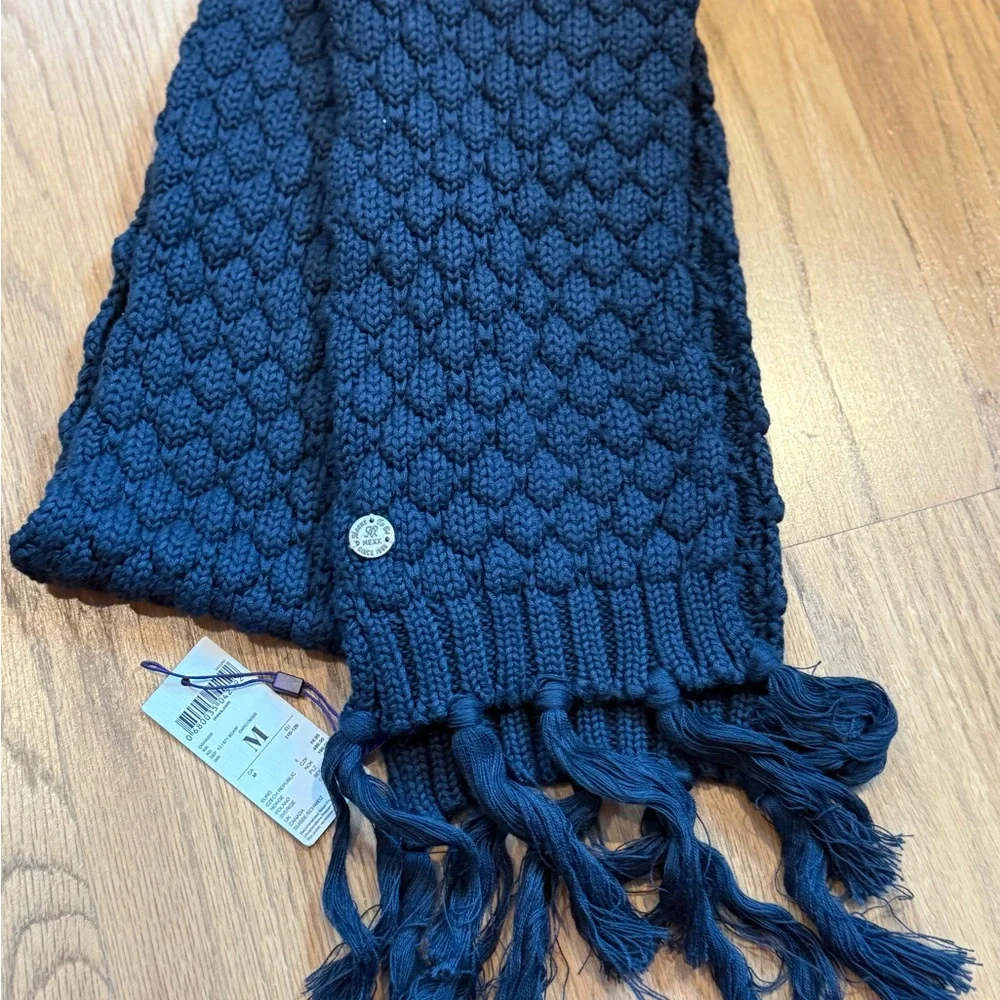 Mexx Girls Scarf (60”) And Gloves, Blue, Brand New With tags, European, age 8-12
